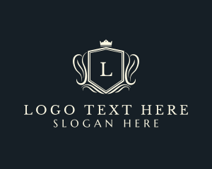 Law Firm - Crown Shield Royalty logo design