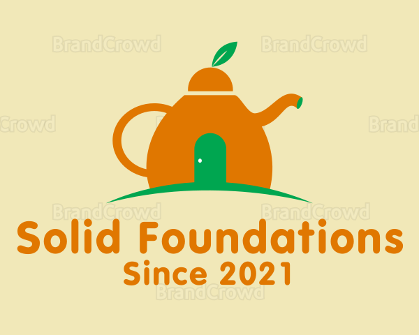 Fruit Tea Pot Logo