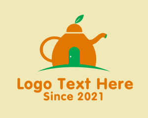 Fruit Market - Fruit Tea Pot logo design