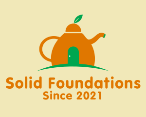 Fruit Juice - Fruit Tea Pot logo design