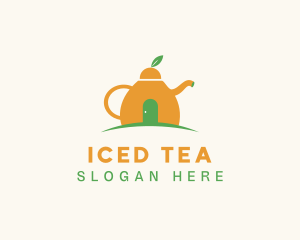 Citrus Fruit Teapot logo design