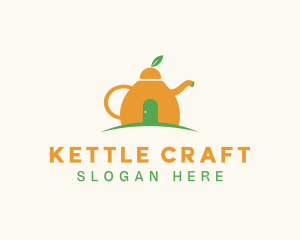 Citrus Fruit Teapot logo design