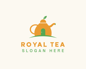 Citrus Fruit Teapot logo design