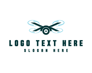 Aerial - Outdoor Photography Drone logo design