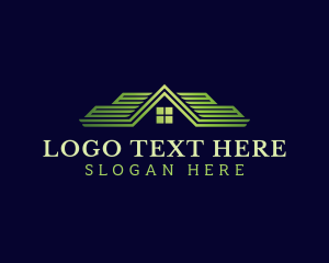 Mortgage - Real Estate House Roof logo design