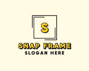 Modern Square Frame  logo design