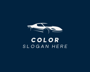 Sports Car Vehicle Logo