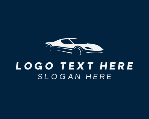 Sports Car Vehicle Logo