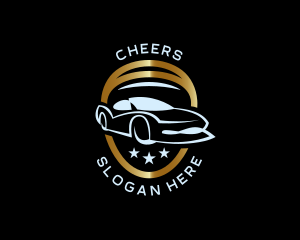Star - Car Shield Racing logo design