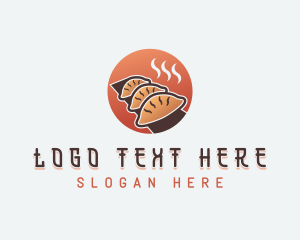 Dango - Gyoza Dumplings Culinary logo design