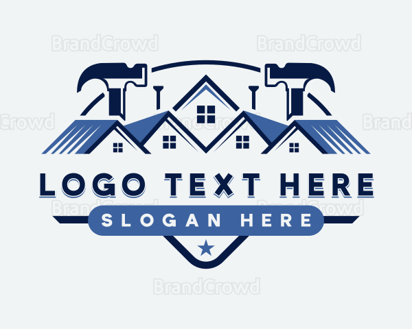 Hammer Roof Repair Logo