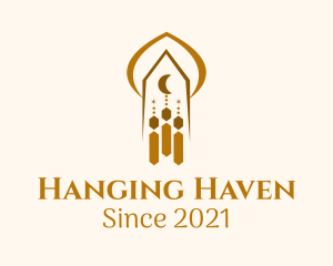 Hanging - Hanging Muslim Dreamcatcher logo design