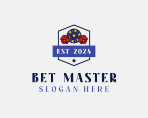 Betting - Dice Gambling Casino logo design