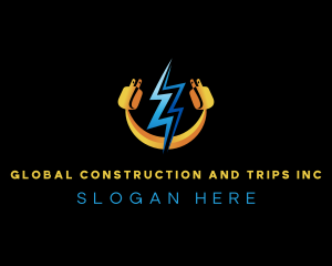 Technician - Lightning Plug Energy logo design