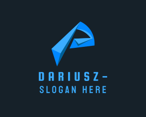 Modern Origami Branding Logo