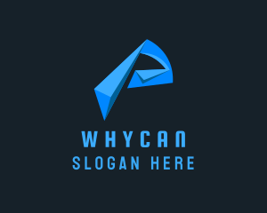 Modern Origami Branding Logo