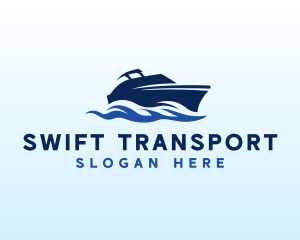 Yacht Boat Transport logo design