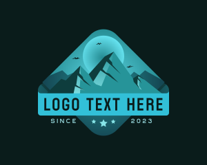 Camping - Mountain Outdoor Camping logo design