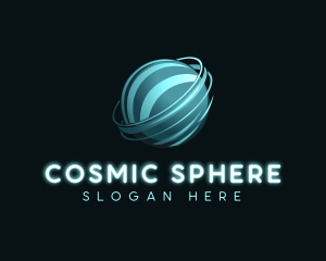 Sphere - Technology Sphere Globe logo design