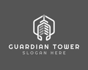 Gray Tower Condominium logo design