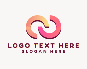 Digital - Startup Infinite Loop logo design