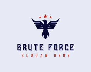 Military Air Force Eagle logo design