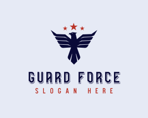 Military Air Force Eagle logo design