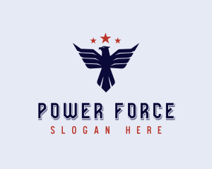 Military Air Force Eagle logo design