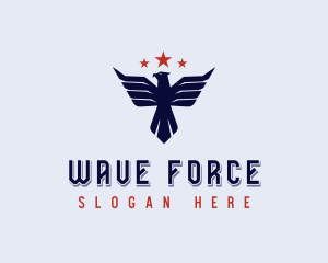 Military Air Force Eagle logo design