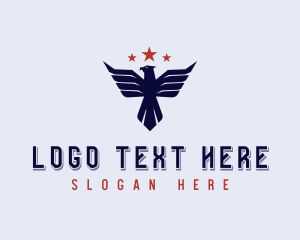 Political - Military Air Force Eagle logo design