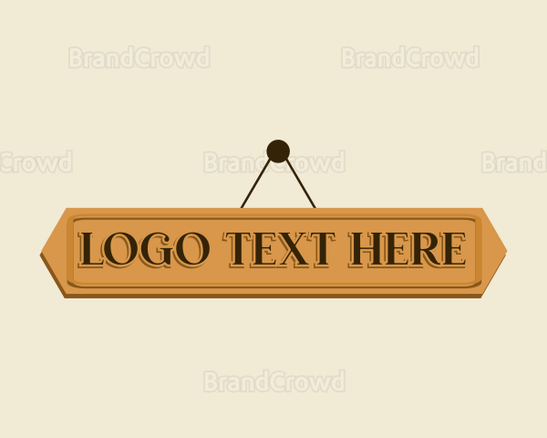 Hanging Wood Crafts Logo