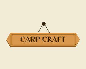 Hanging Wood Crafts logo design