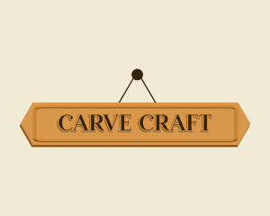 Hanging Wood Crafts logo design