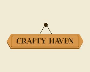 Diy - Hanging Wood Crafts logo design