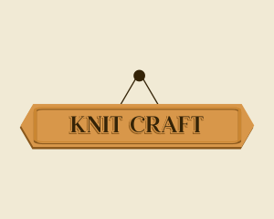 Hanging Wood Crafts logo design