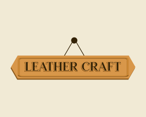 Hanging Wood Crafts logo design