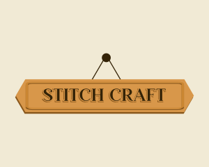 Hanging Wood Crafts logo design