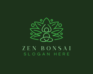 Lotus Spa Zen logo design