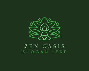 Lotus Spa Zen logo design