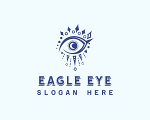 Mystical Hypnosis Eye logo design