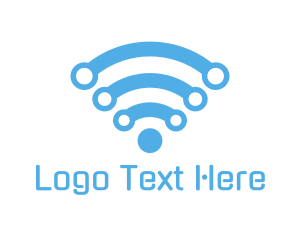 Internet - Internet Wifi Network logo design