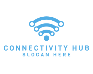 Wifi - Internet Wifi Network logo design