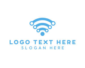 Internet - Internet Wifi Network logo design