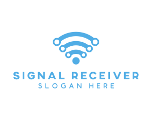 Internet Wifi Network logo design