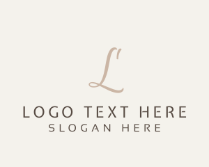 Wedding Planner - Elegant Letter Boutique logo design