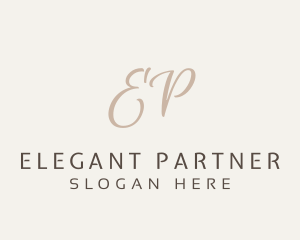 Elegant Letter Boutique  logo design