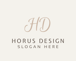 Elegant Letter Boutique  logo design