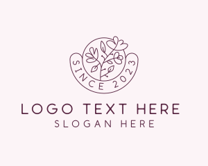 Organic - Beauty Floral Boutique logo design