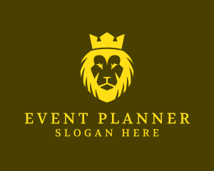 Carnivore - Lion Crown Kingdom logo design