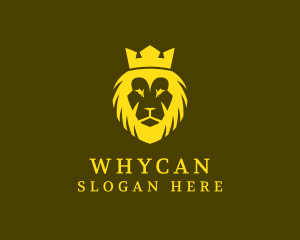 Predator - Lion Crown Kingdom logo design